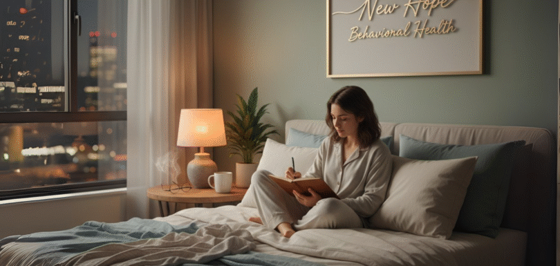 how to manage overthinking before sleep naturally