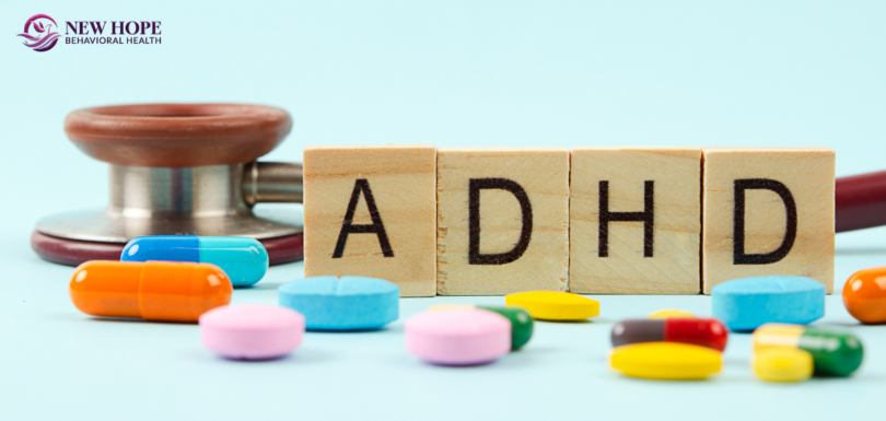 A child and adult showing early signs of ADHD such as difficulty focusing and restlessness