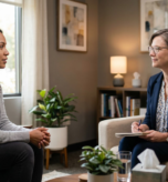 paranoia symptoms consultation with psychiatrist in mental health clinic