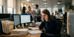 emotional stress from toxic workplace