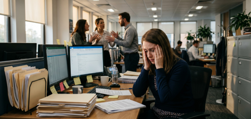emotional stress from toxic workplace