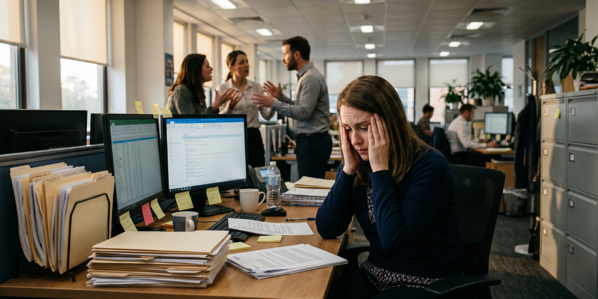 emotional stress from toxic workplace