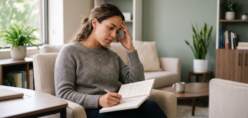 Adult ADHD symptoms and anxiety comparison