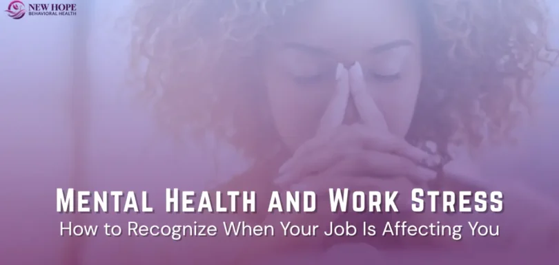 Mental Health and Work Stress