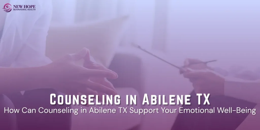 Counseling in Abilene TX